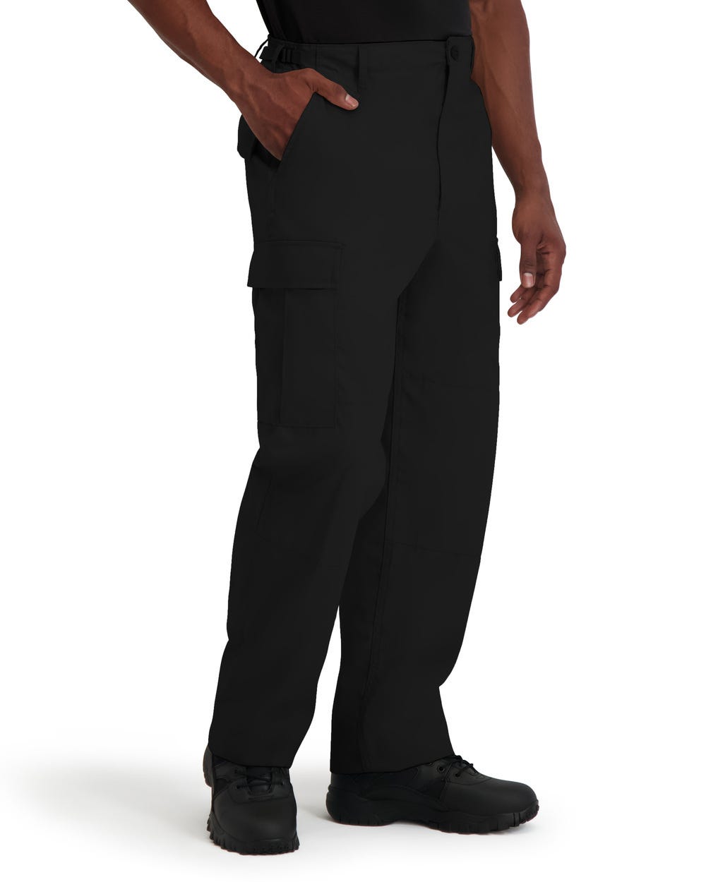 F5250 uniform bdu pant white bg black model hero right 1
